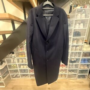 Uniqlo Wool Cashmere Chesterfield Coat